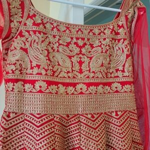 Traditional georgette luxury gown